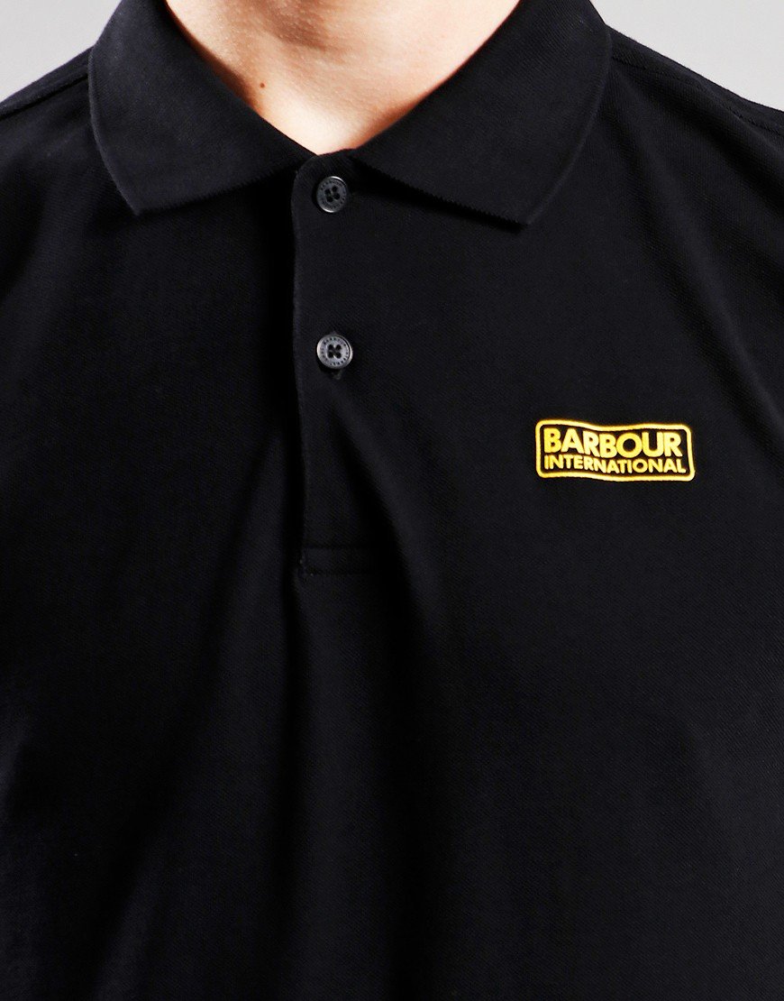 black barbour polo