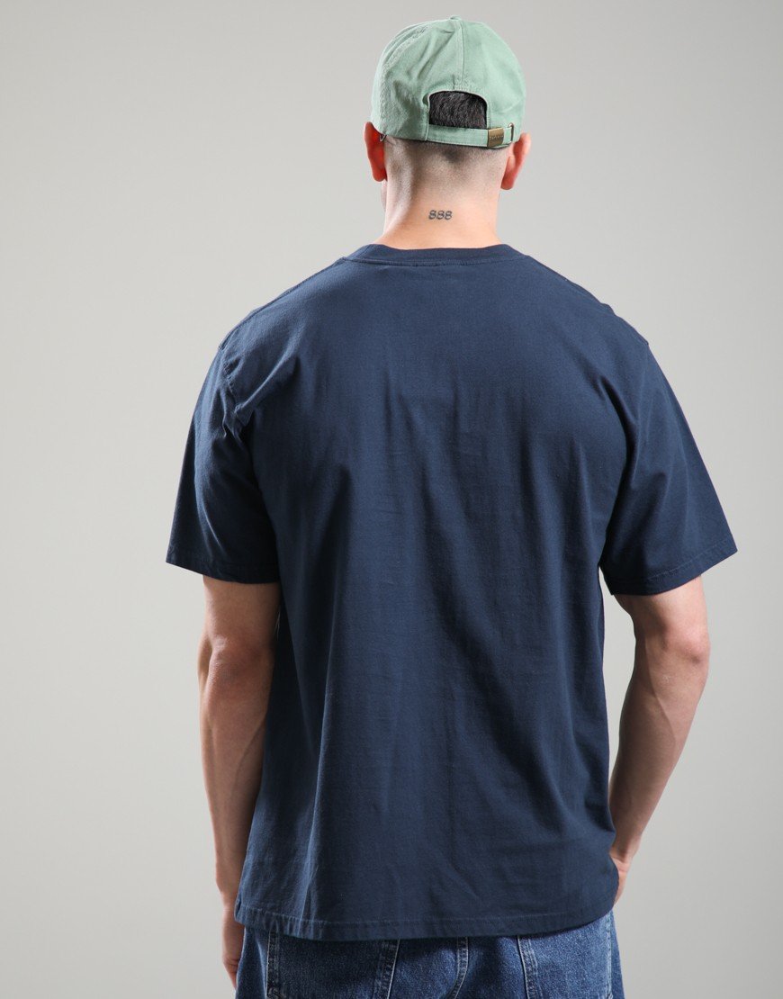 Barbour Conditions OS Graphic T-Shirt Navy