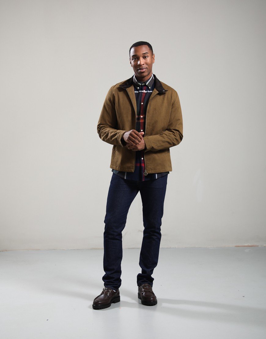 Barbour Cordford Casual Jacket Dark Sand