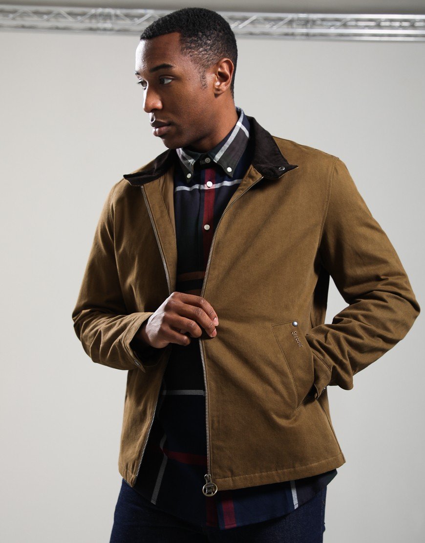Barbour Cordford Casual Jacket Dark Sand