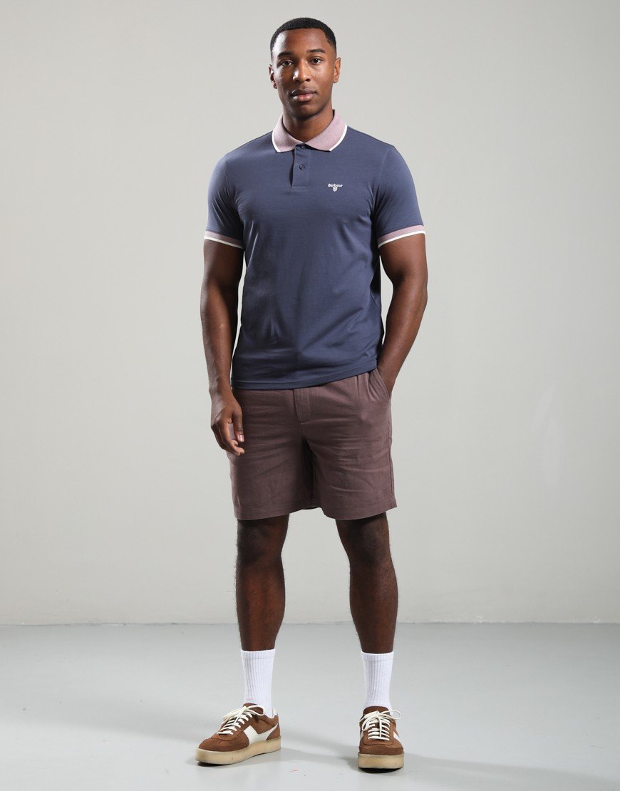 Barbour Cornsay Polo Shirt Washed Navy