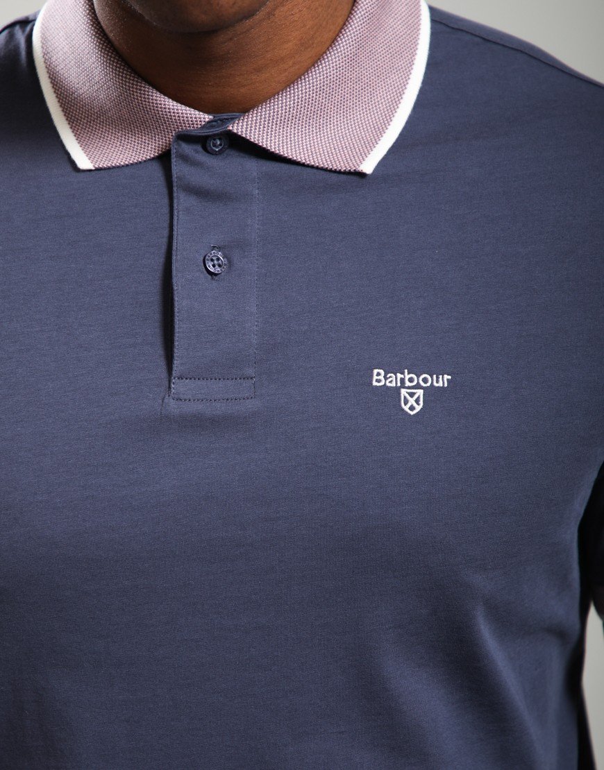 Barbour Cornsay Polo Shirt Washed Navy
