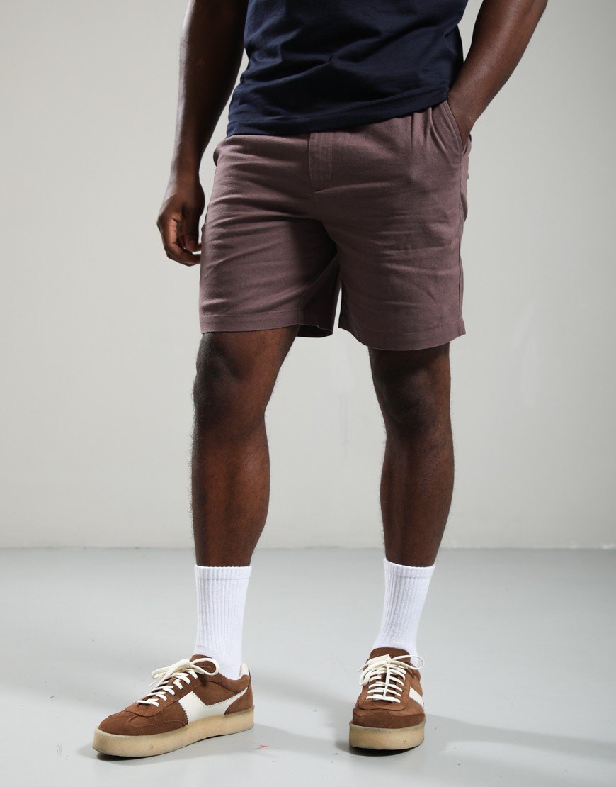 Barbour Cotton Shorts Peppercorn