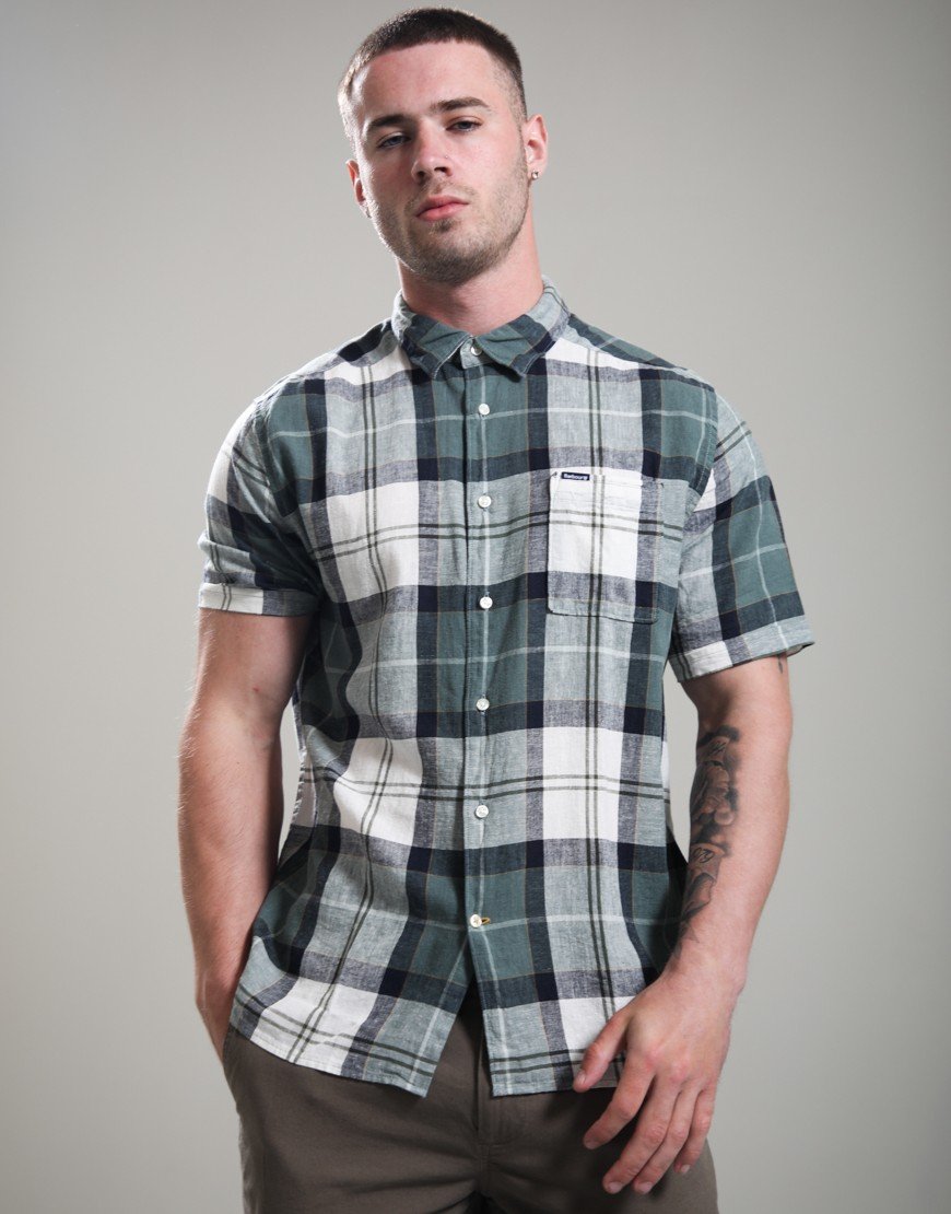 Barbour Croft Shirt Meadow Brook Tartan
