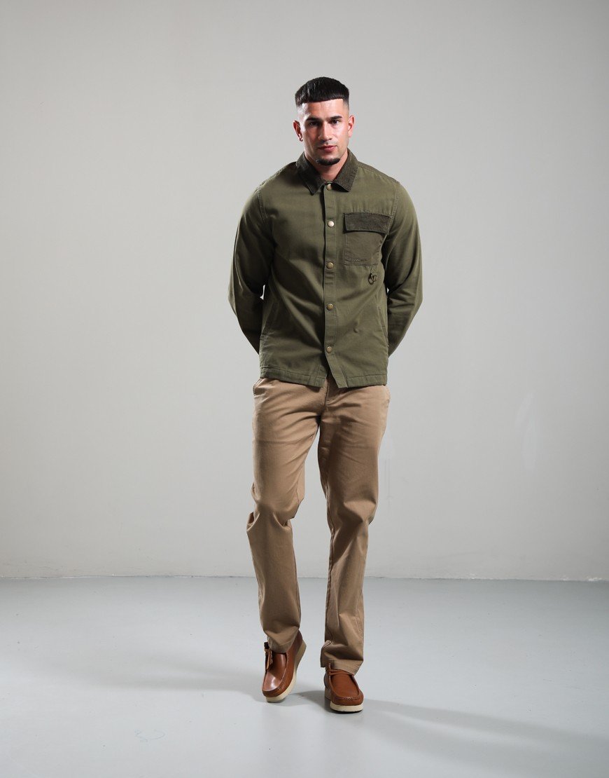 Barbour Declan Overshirt Ivy Green