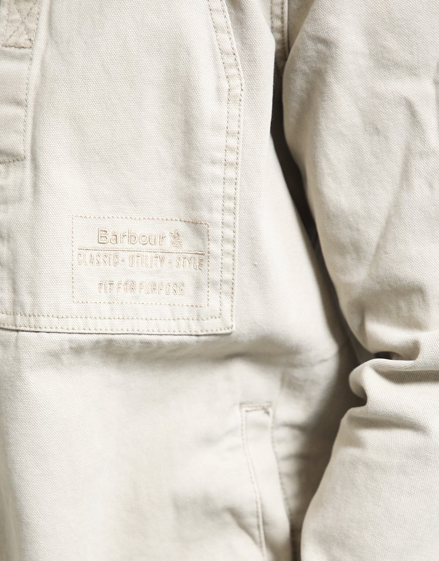 Barbour Deepdale Overshirt Vintage Grey