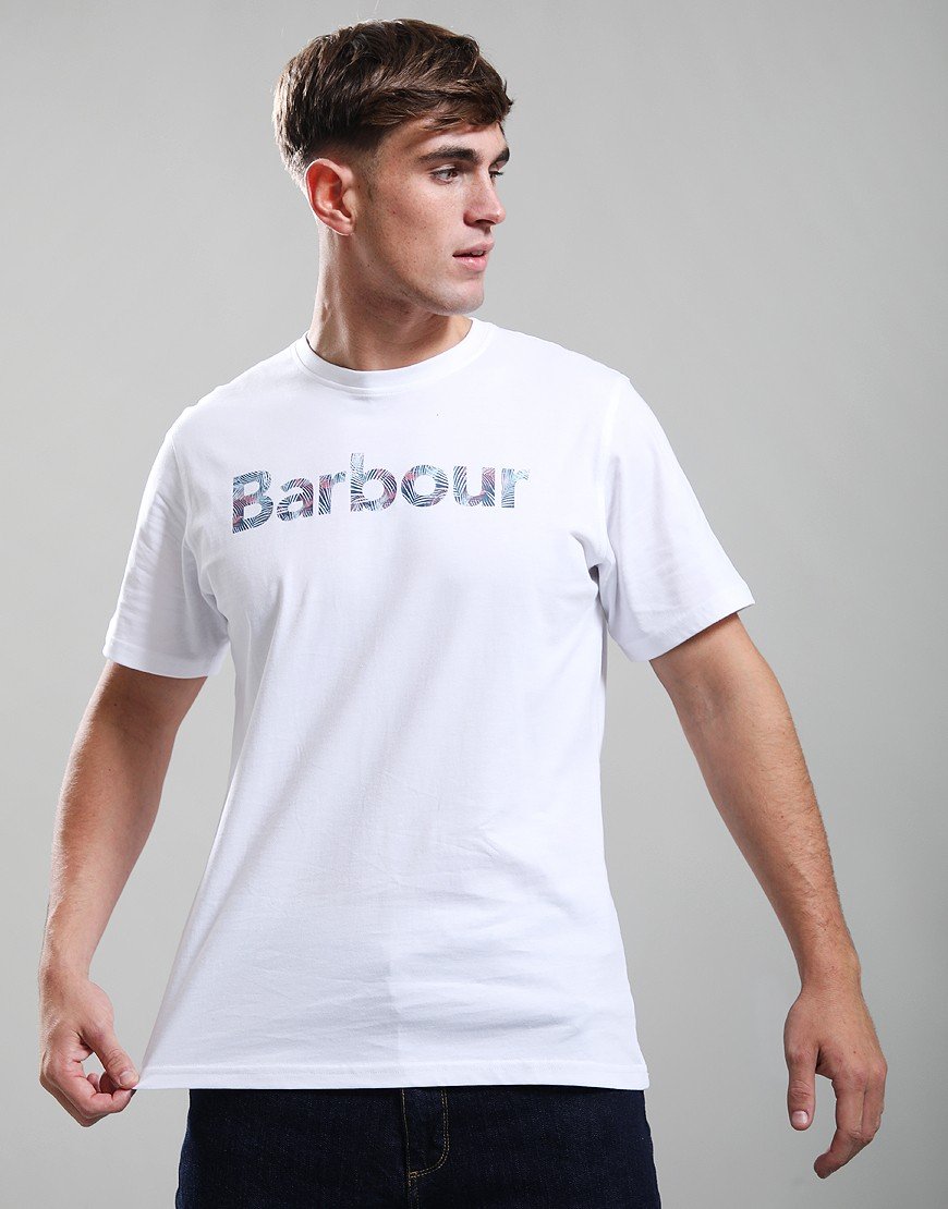 Barbour Devon Graphic T-Shirt Whisper White