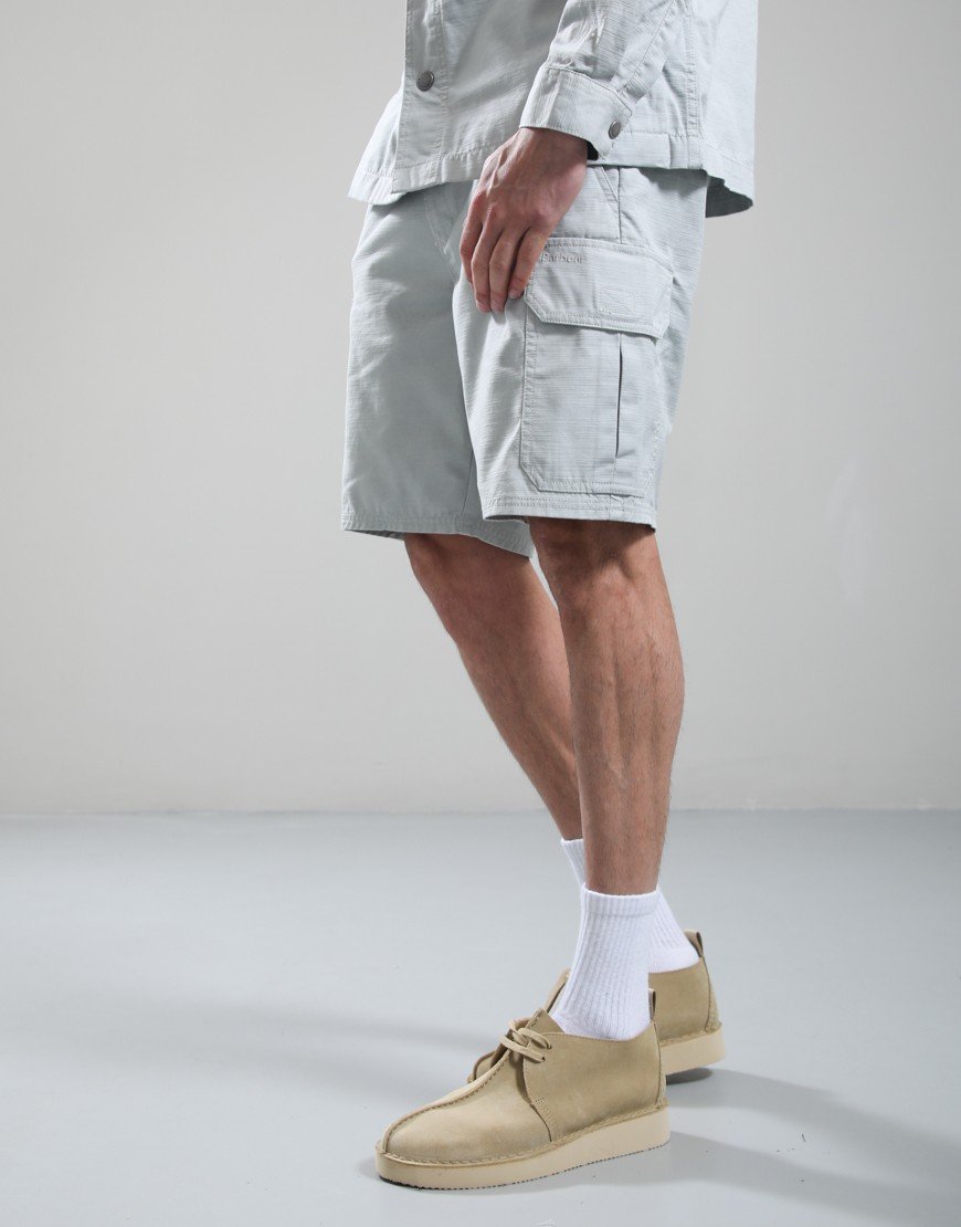 Barbour Draftmen Relaxed Cargo Shorts Blue Haze