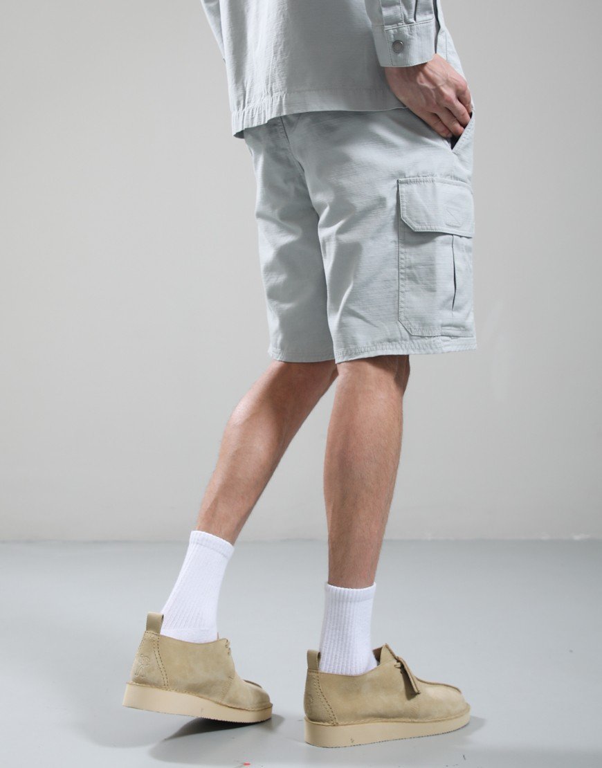 Barbour Draftmen Relaxed Cargo Shorts Blue Haze