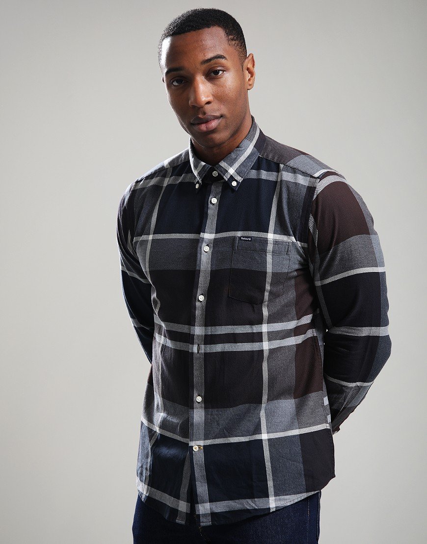 Barbour Dunoon Long Sleeve Shirt Midnight