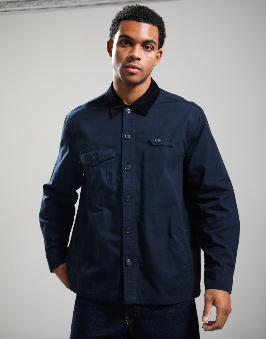 Barbour Endurance Ripstop Overshirt Navy
