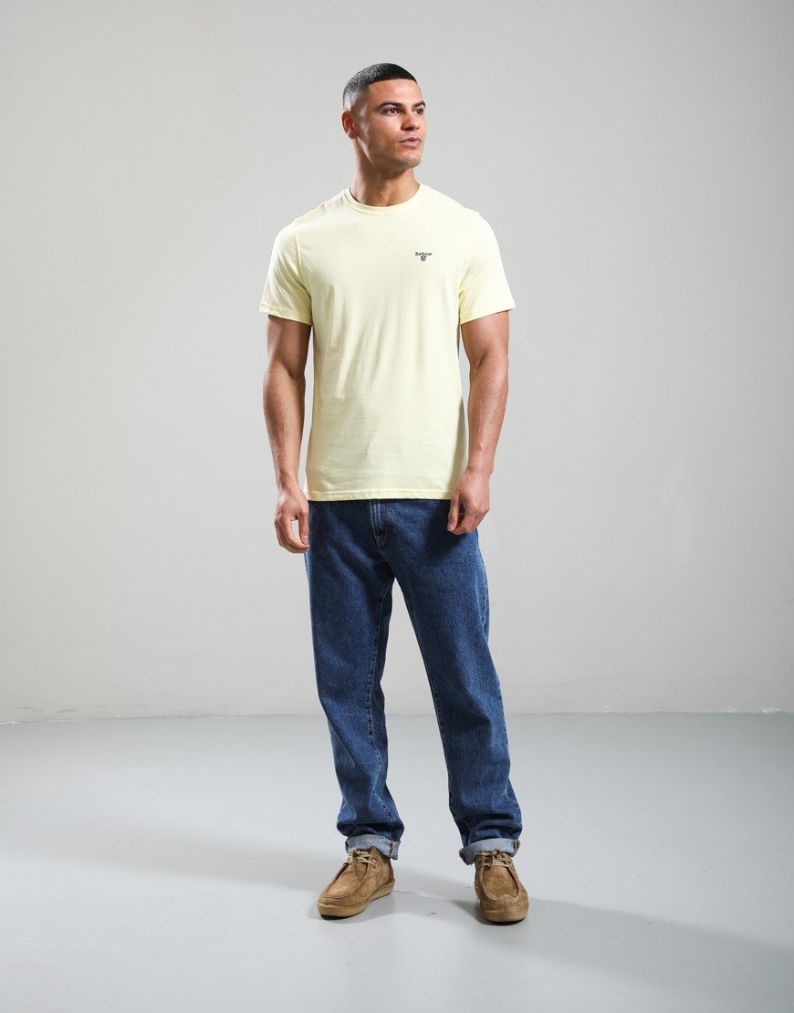 Barbour Essential Sports T-Shirt Heritage Yellow