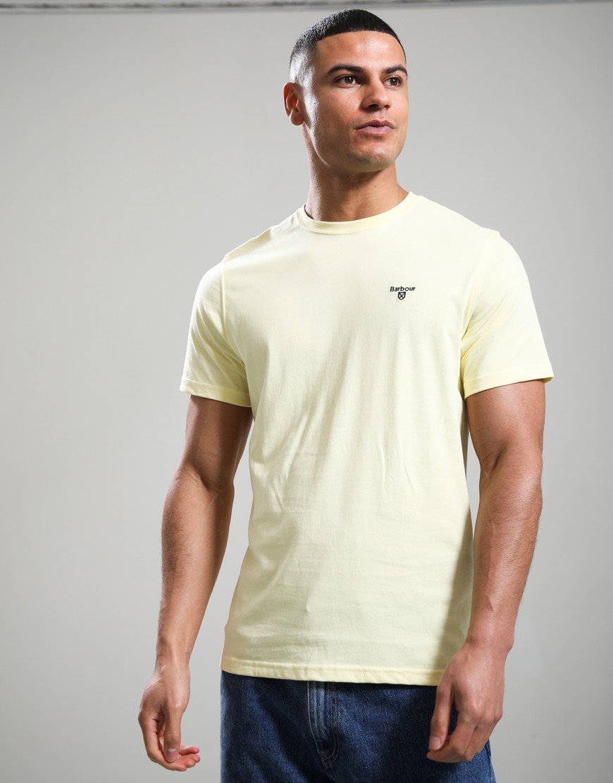 Barbour Essential Sports T-Shirt Heritage Yellow