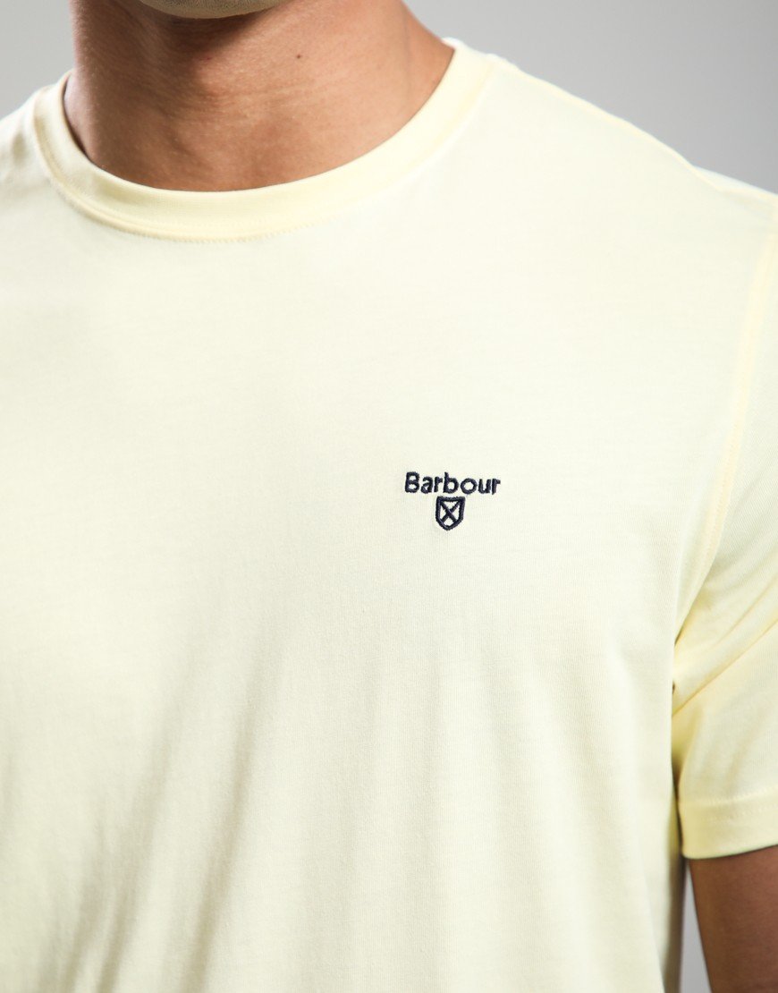 Barbour Essential Sports T-Shirt Heritage Yellow