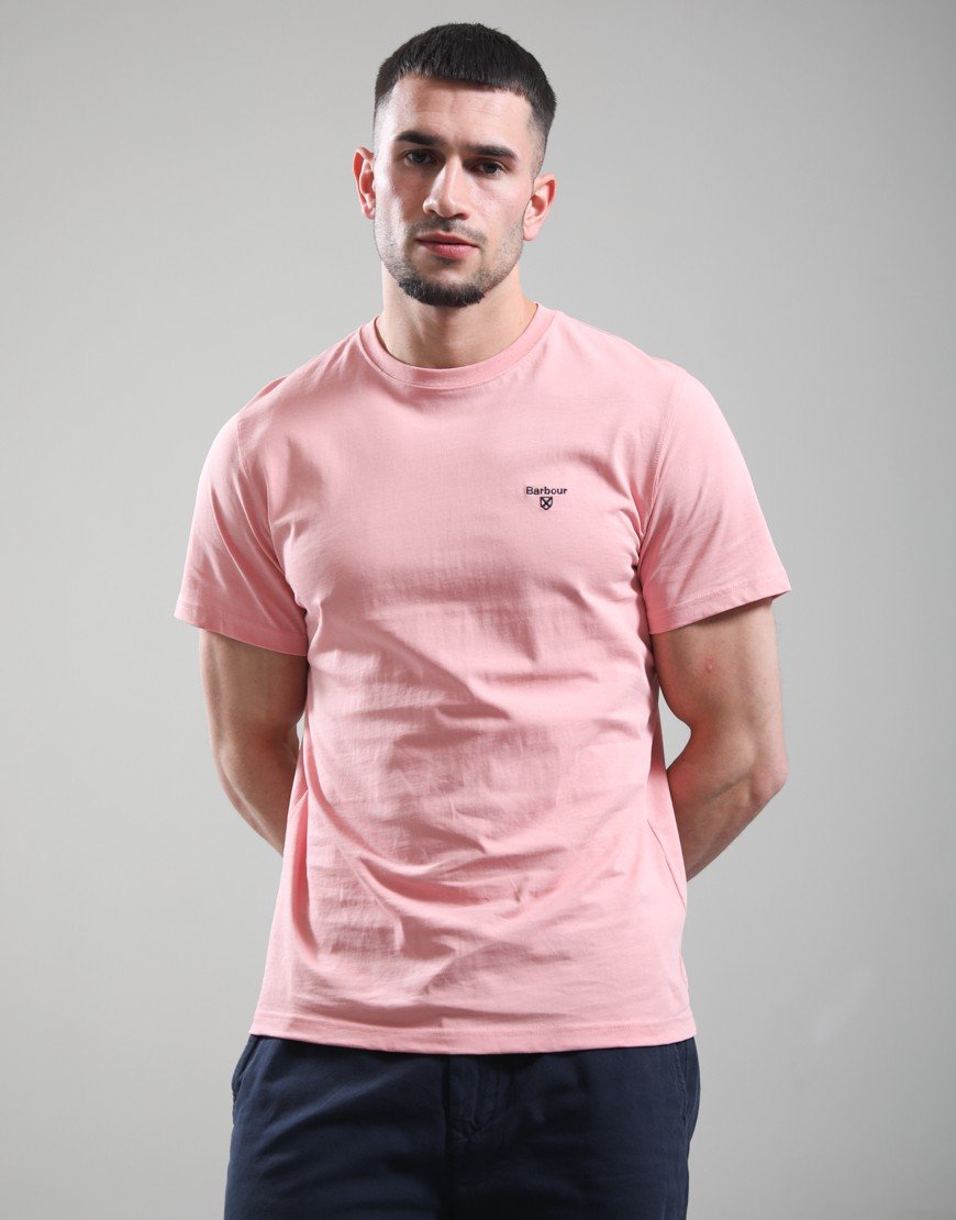 Barbour Essential Sports T-Shirt Mineral Pink