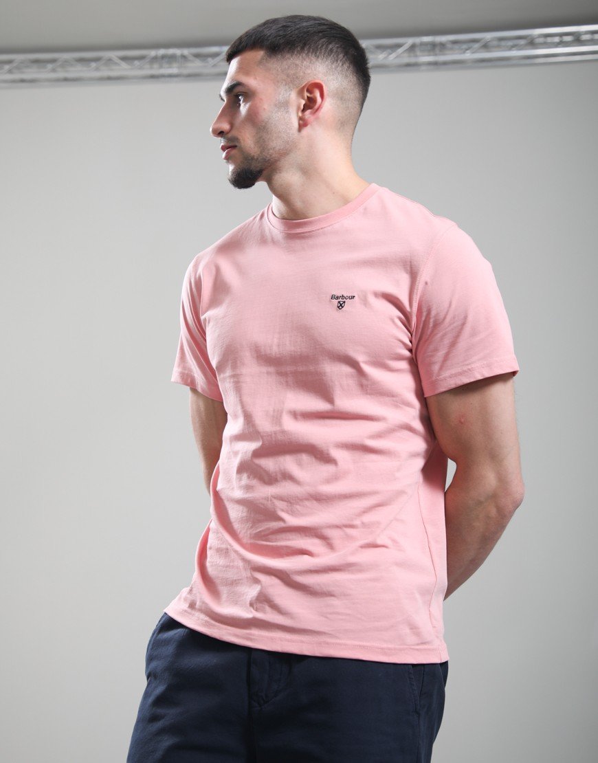 Barbour Essential Sports T-Shirt Mineral Pink