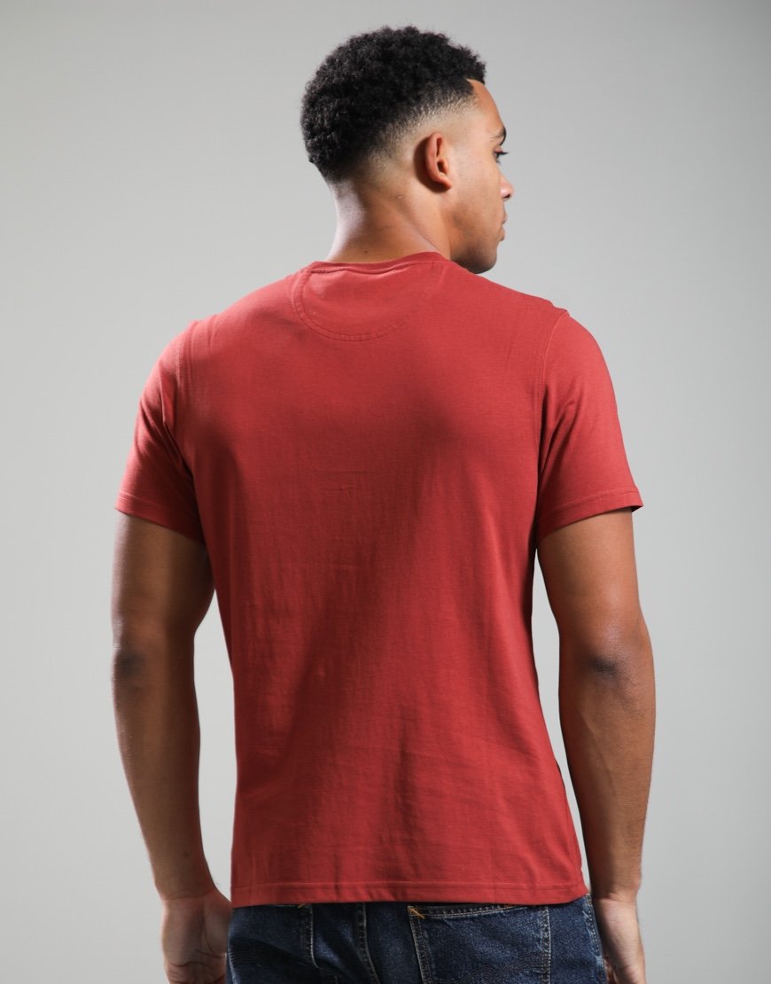 Barbour Essential Sports T-Shirt Russet