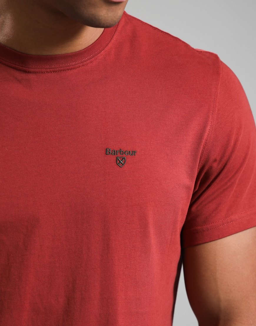Barbour Essential Sports T-Shirt Russet
