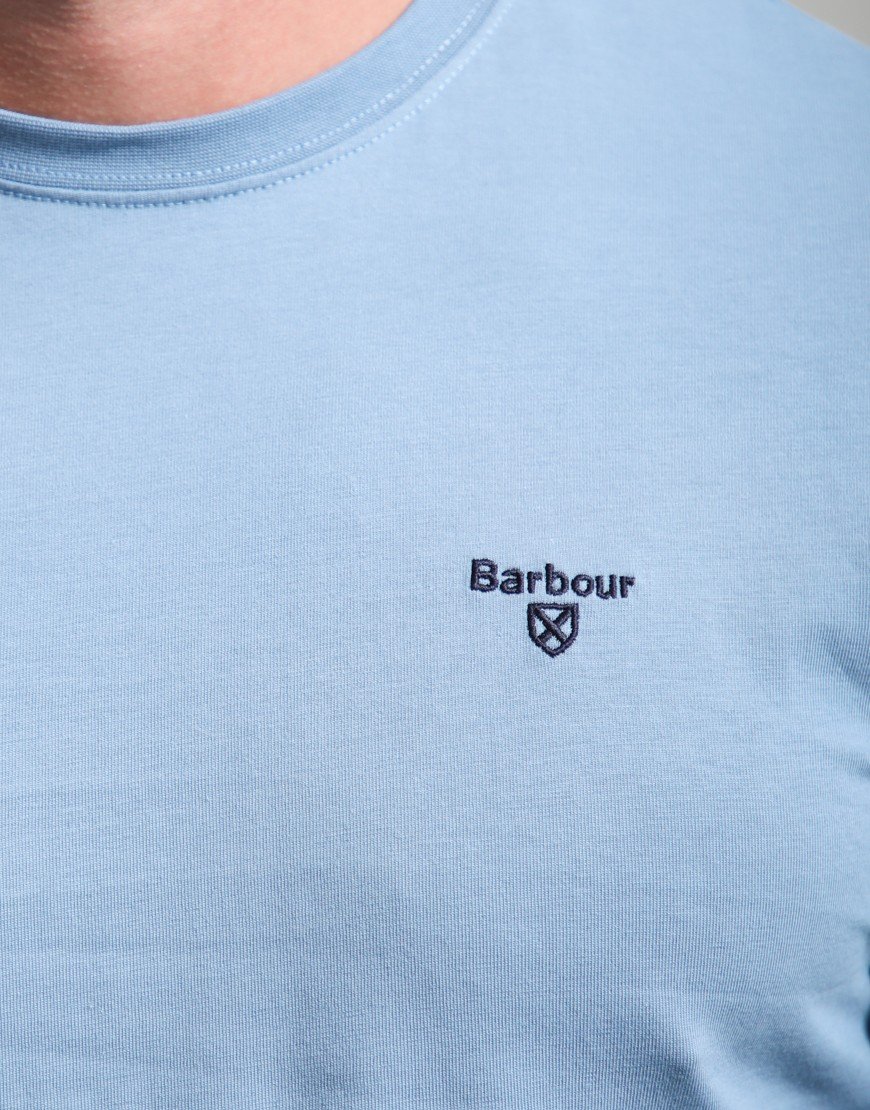 Barbour Essential Sports T-Shirt Tarn Blue