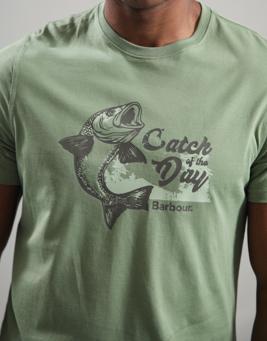 Barbour Fairlight Graphic T-Shirt Laurel Green