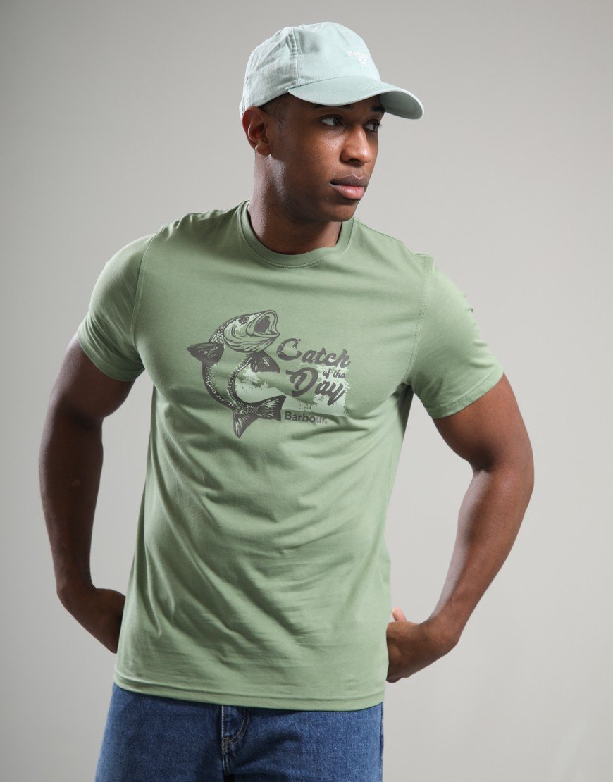 Barbour Fairlight Graphic T-Shirt Laurel Green