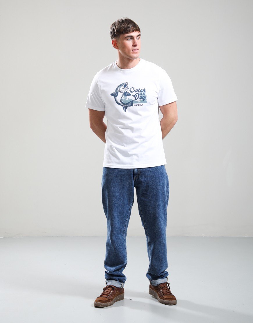Barbour Fairlight Graphic T-Shirt White