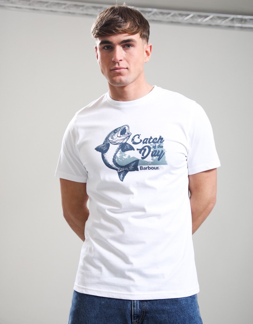 Barbour Fairlight Graphic T-Shirt White