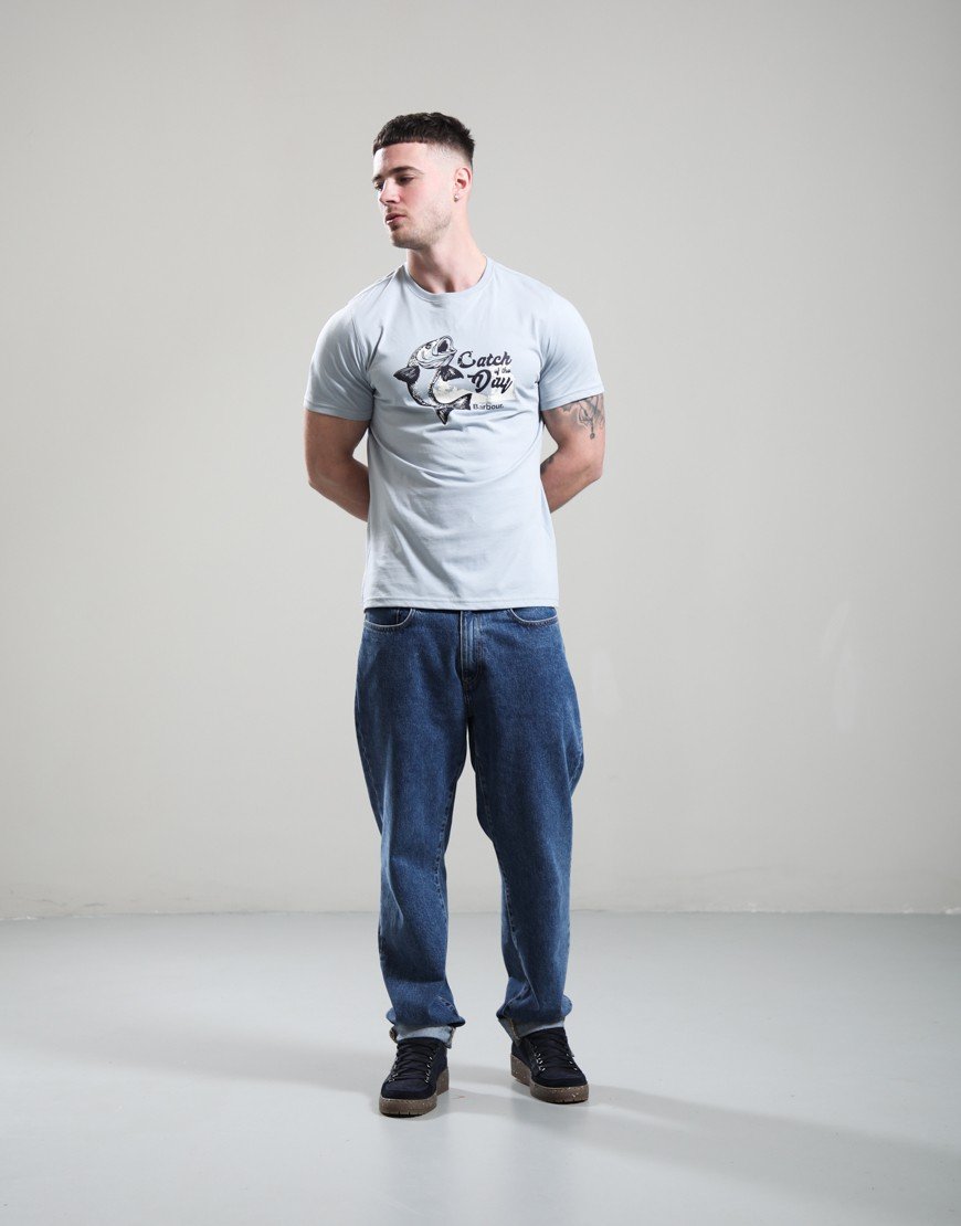 Barbour Fairlight Graphic T-Shirt Blue Haze