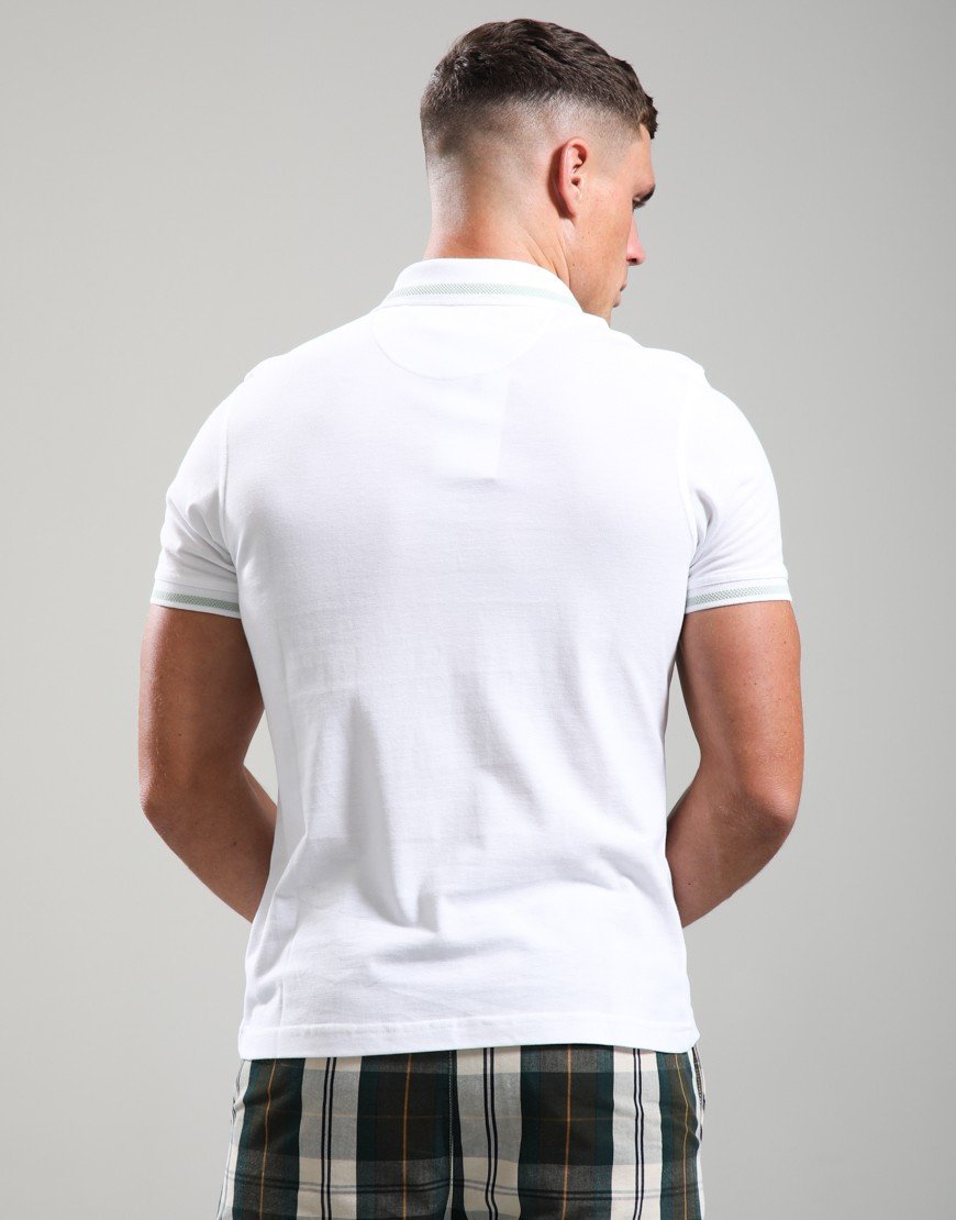 Barbour Ferrybridge Polo Shirt White