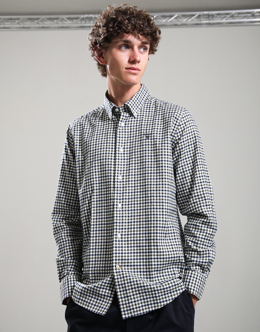 Barbour Finkle Tailored Fit Shirt Olive