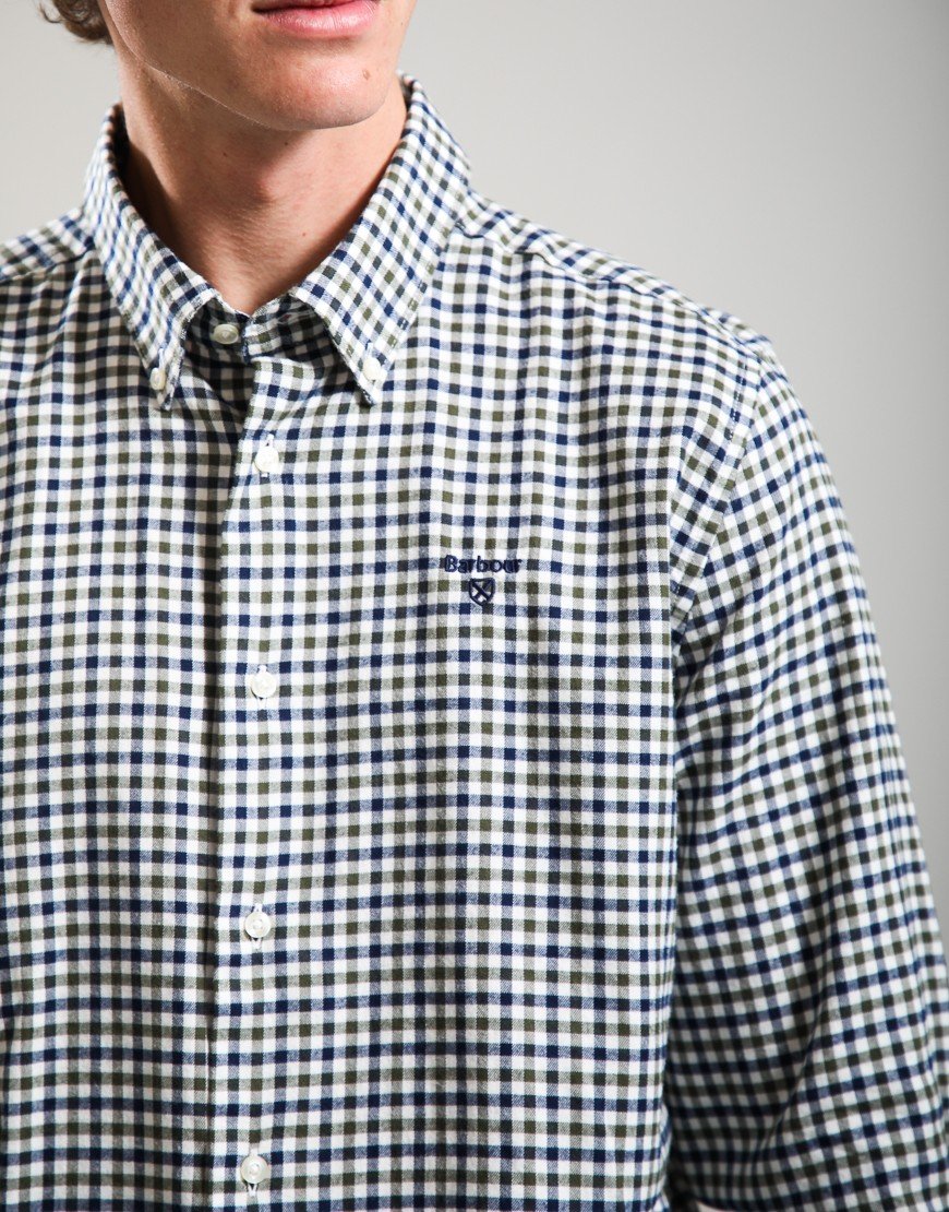 Barbour Finkle Tailored Fit Shirt Olive