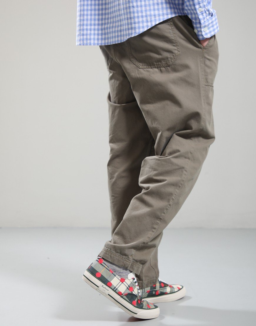 Barbour Finwick Relaxed Fit Trouser Smokey Olive