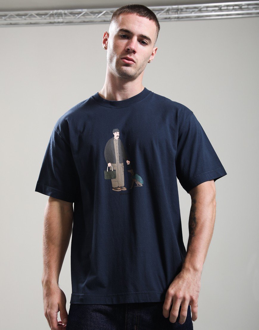 Barbour Fordyce Graphic T-Shirt Navy