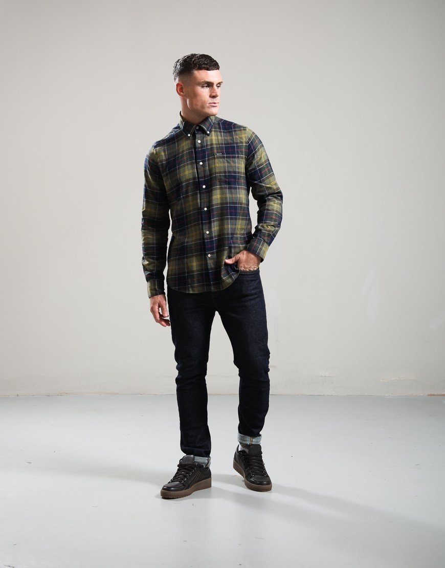 Barbour Fort Long Sleeve Shirt Classic Tartan 