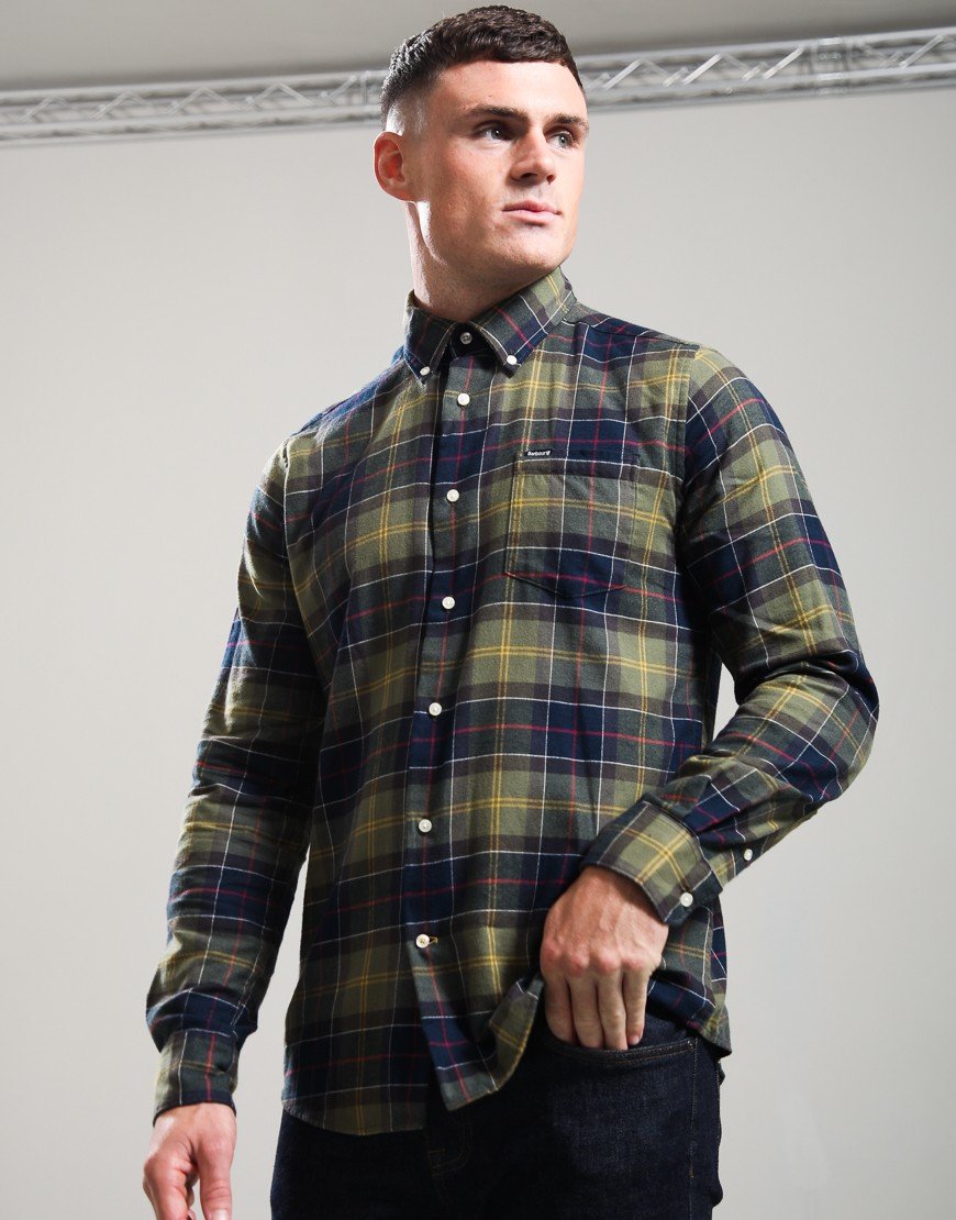 Barbour Fort Long Sleeve Shirt Classic Tartan 