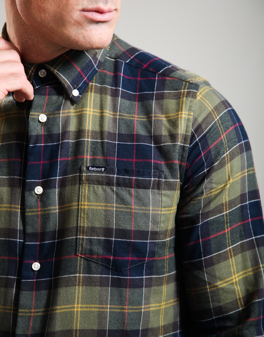 Barbour Fort Long Sleeve Shirt Classic Tartan 
