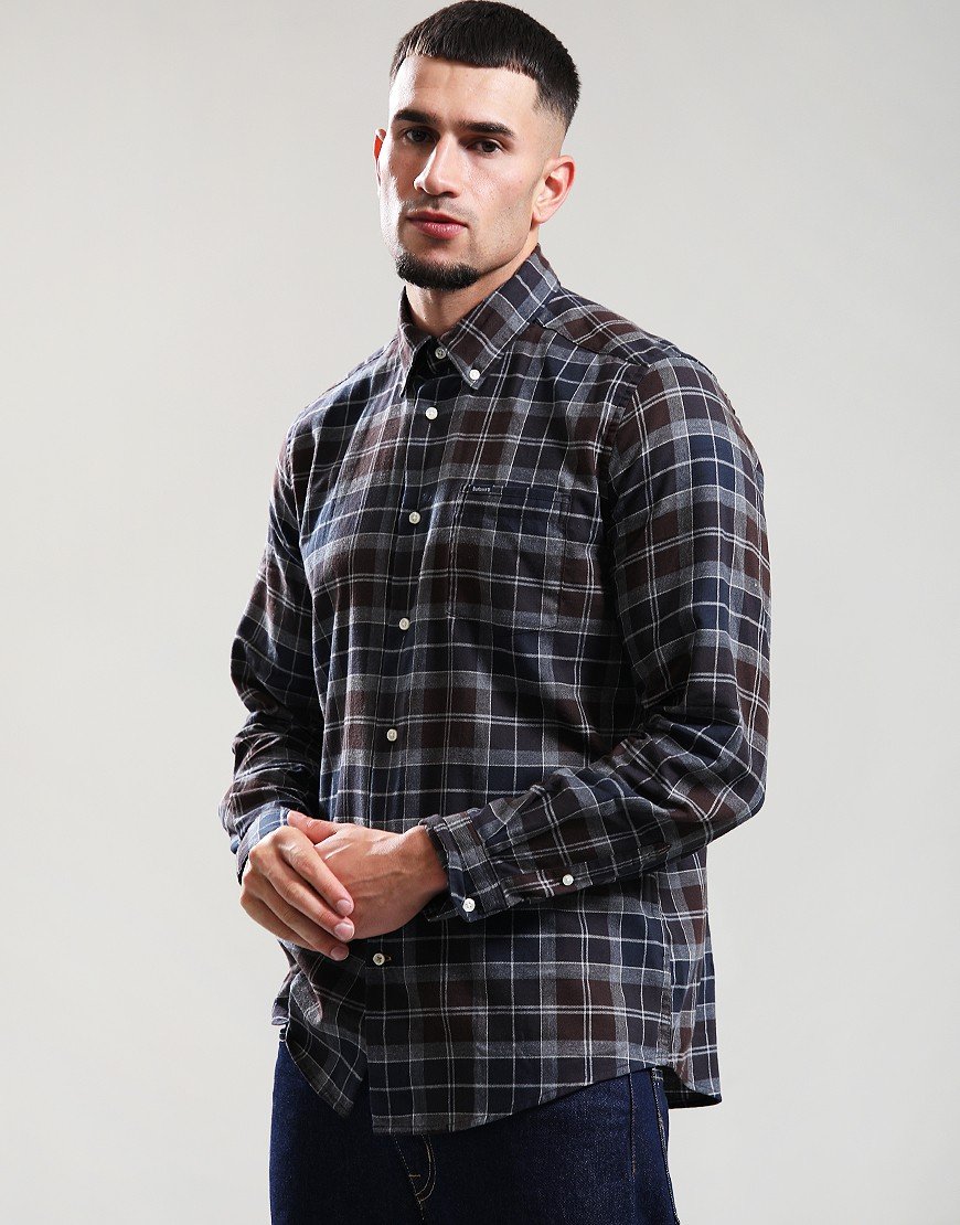Barbour Fortrose Tailored Fit Shirt Midnight