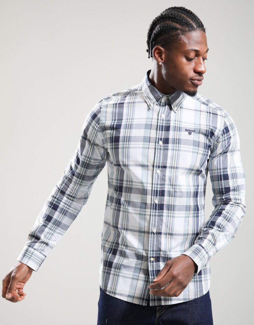 Barbour Gabe Long Sleeve Shirt White