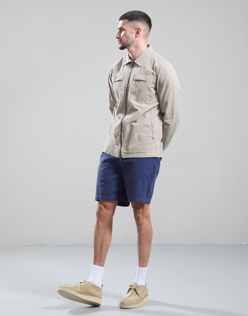 Barbour Glendale Overshirt Concrete