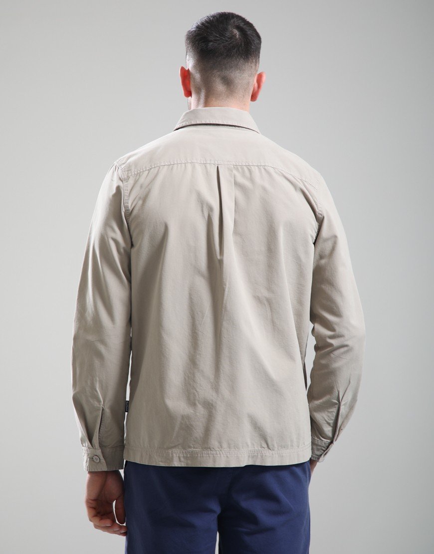 Barbour Glendale Overshirt Concrete
