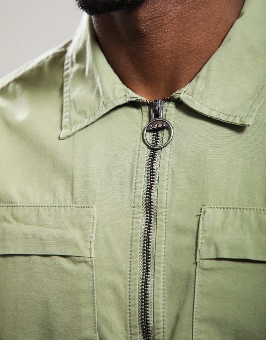 Barbour Glendale Overshirt Laurel Green