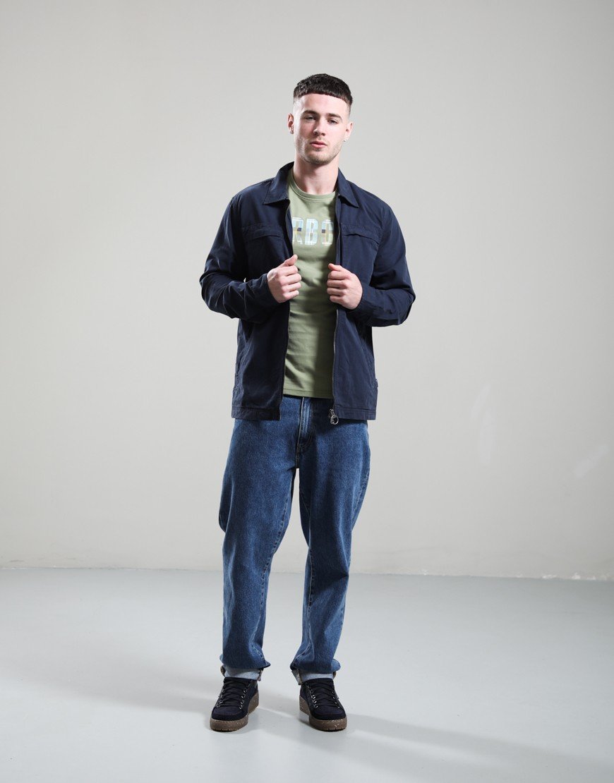 Barbour Glendale Overshirt Navy