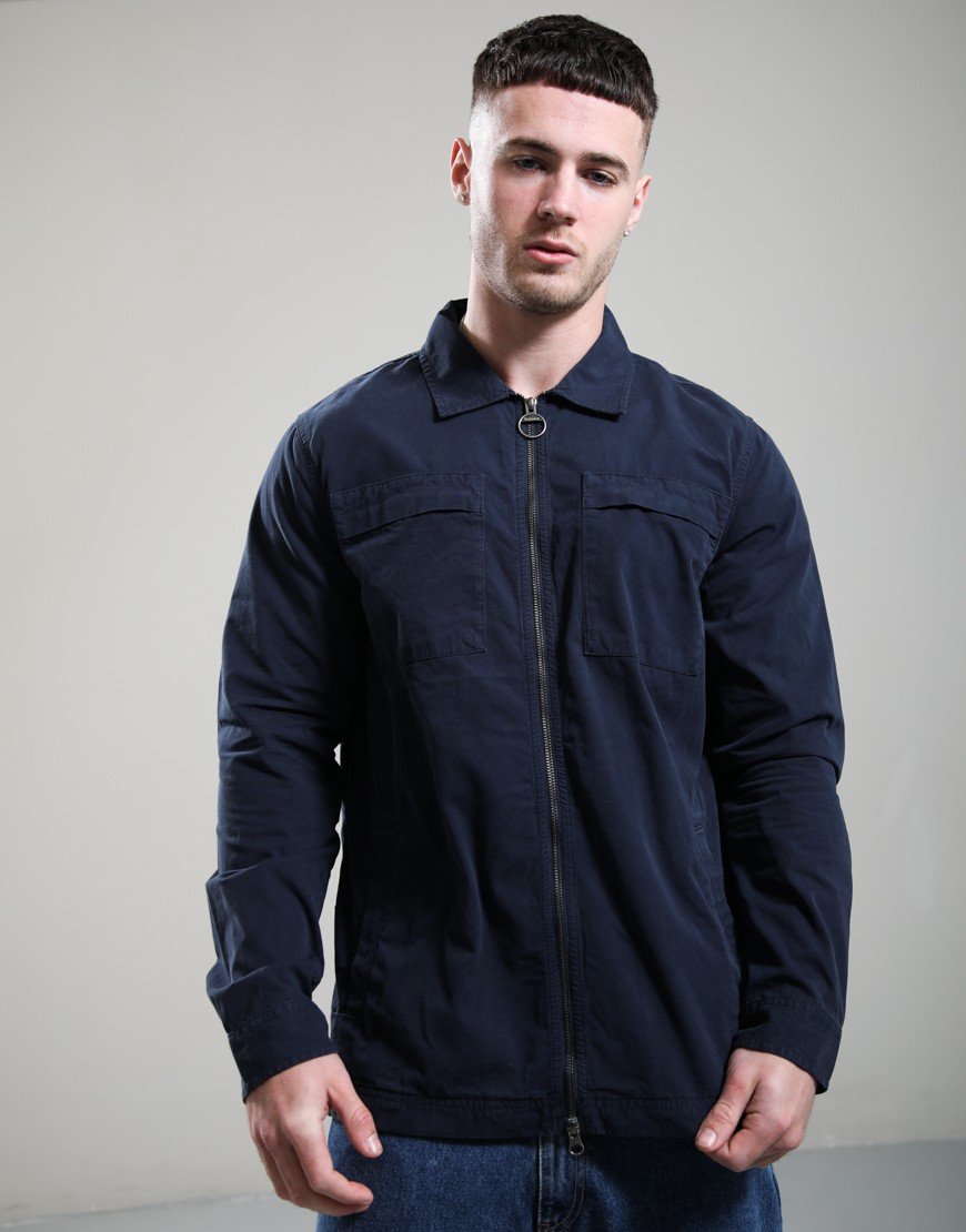 Barbour Glendale Overshirt Navy