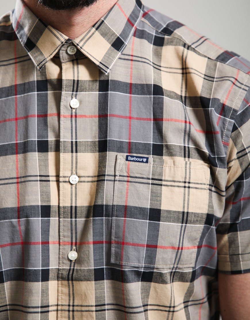 Barbour Gordon Summer Fit Shirt Dress Tartan