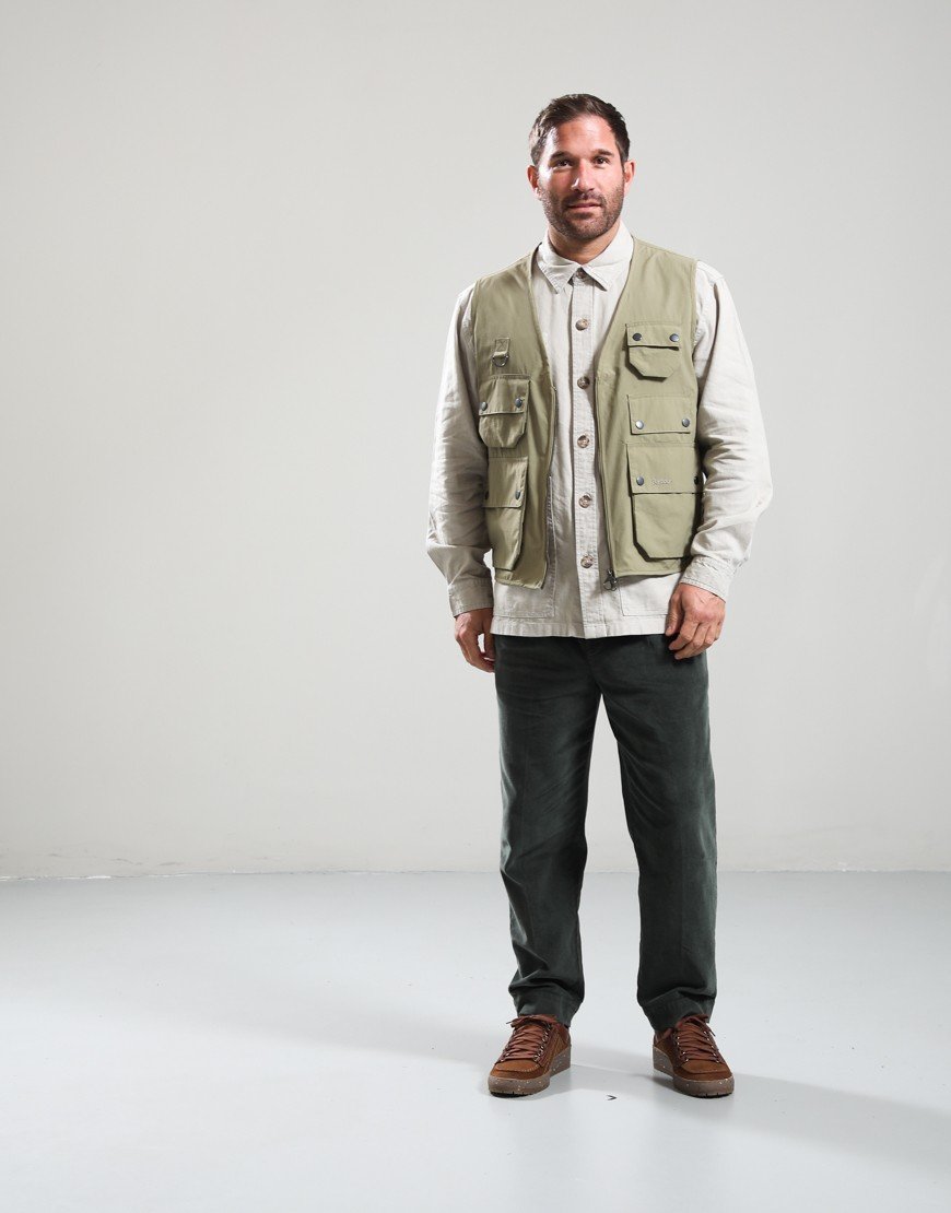 Barbour GRS Utility Vest British Khaki