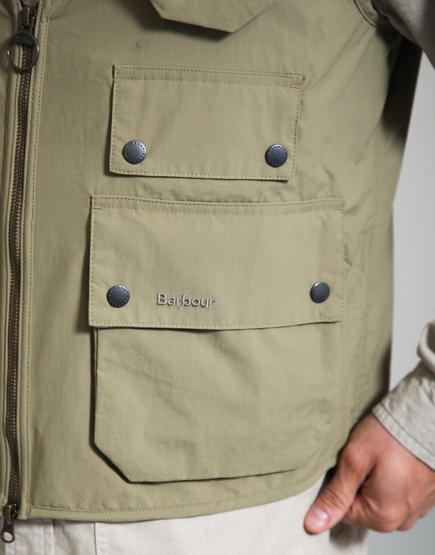 Barbour GRS Utility Vest British Khaki