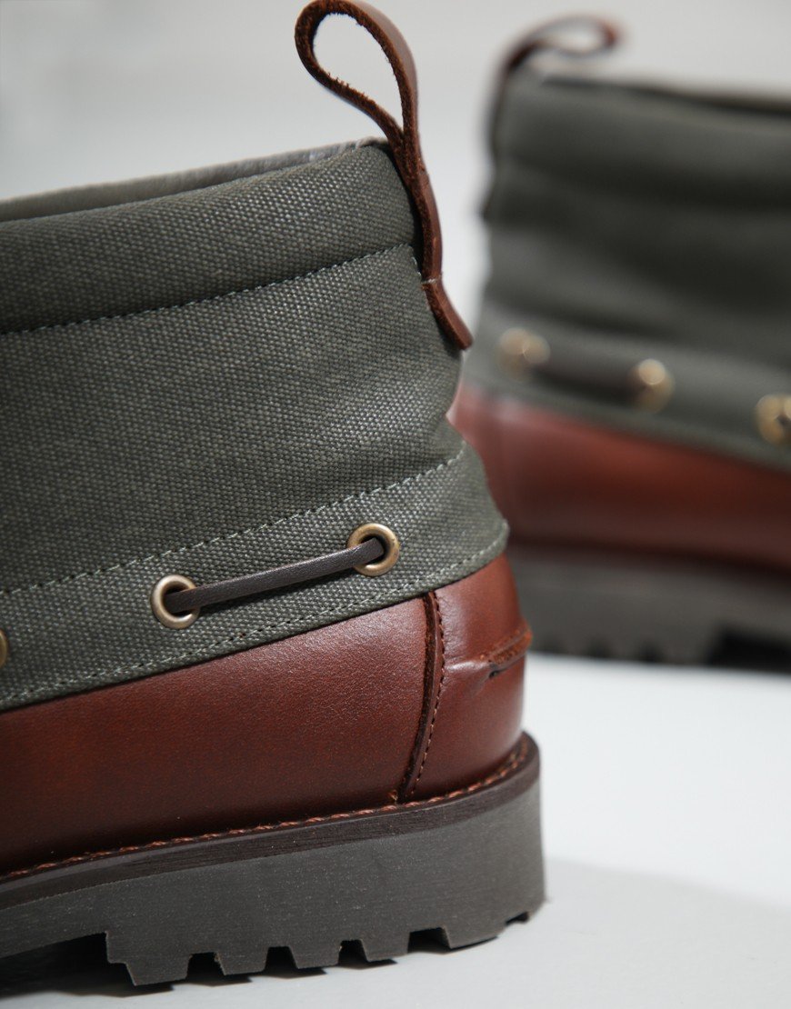 Barbour Harle Mid Chukka Boot Mahogany/Olive