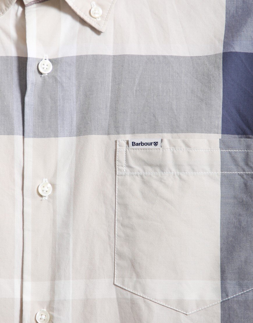 Barbour Harris Tailored Shirt Oban Mist Tartan