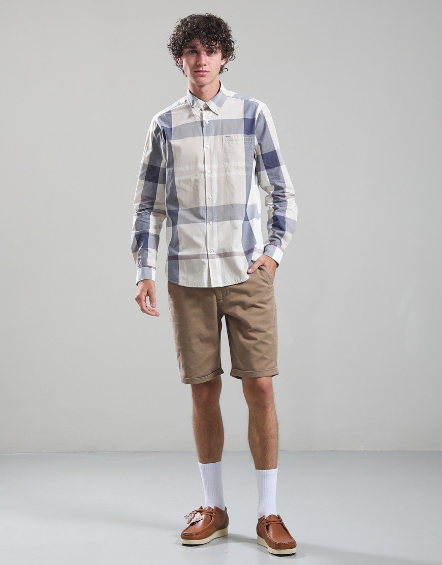 Barbour Harris Tailored Shirt Oban Mist Tartan