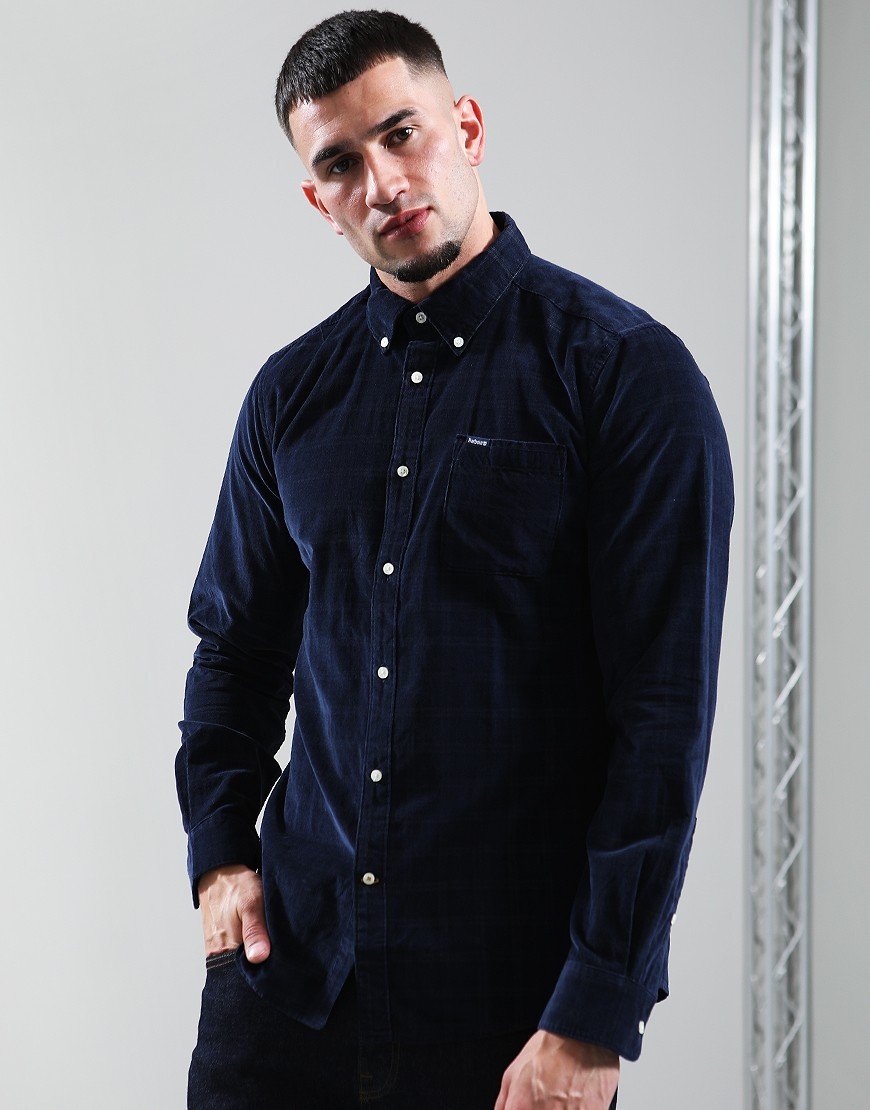 Barbour Harthill Long Sleeve Shirt Navy